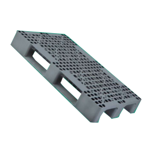 100x120x15cm Gri Delikli 11kg PPC Plastik Palet
