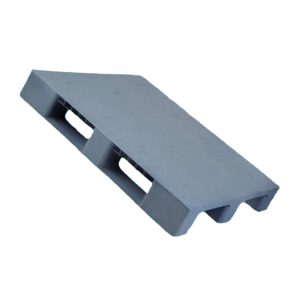 100x120x15cm Gri Kapalı 12kg PPC Plastik Palet