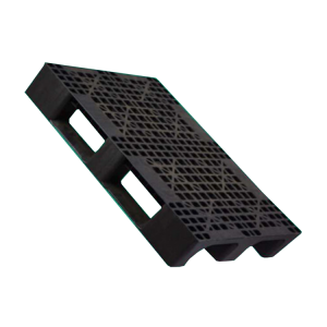 100x120x15cm Siyah Delikli 11kg PPC Plastik Palet