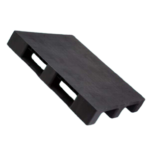 100x120x15cm Siyah Kapalı 12kg PPC Plastik Palet