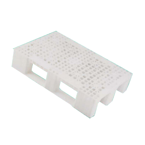 80x120x13cm Beyaz Delikli 7kg HDPE Plastik Palet