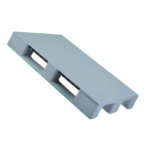 80x120x13cm Gri Kapalı 8,5kg HDPE Plastik Palet