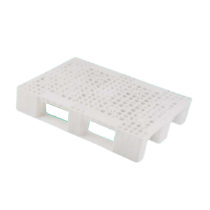 80x120x15cm Beyaz Delikli 8,5kg HDPE Plastik Palet