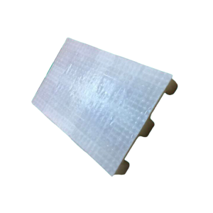 80x120x15cm Beyaz Pullu 11kg HDPE Plastik Palet