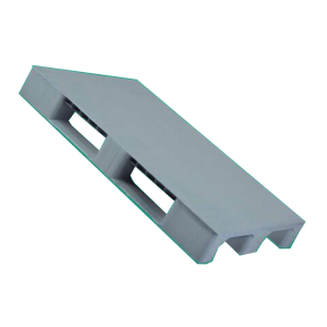 80x120x15cm Gri Kapalı 11kg PPC Plastik Palet