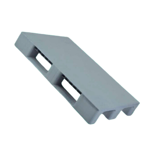 80x120x15cm Gri Kapalı 9,5kg PPC Plastik Palet