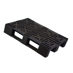 80x120x15cm Siyah Delikli 8,5kg PPC Plastik Palet