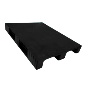 90x120x15cm Siyah Kapalı 11kg PPC Plastik Palet
